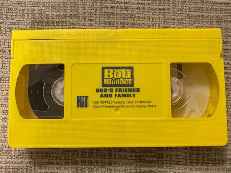 Bob The Builder Blockbuster Vhs