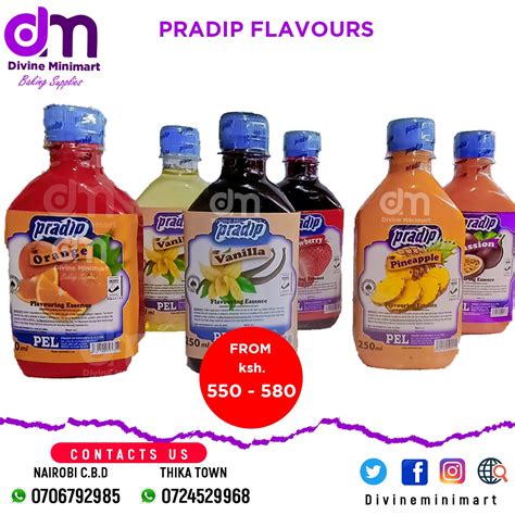 Pradip Flavours 250 ml | Divine MiniMart Kenya