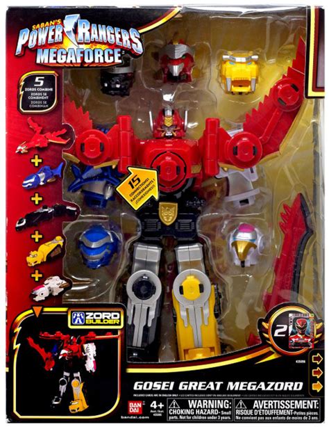 Power Rangers Megaforce Deluxe Gosei Great Megazord Action Figure ...