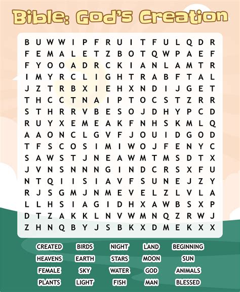 Bible Word Search Games - 10 Free PDF Printables | Printablee