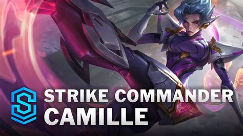 Strike Commander Camille Skin Spotlight - League of Legends - YouTube