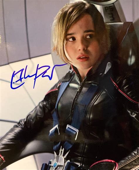 X-Men: The Last Stand Elliot Page (Ellen Page) signed movie photo ...