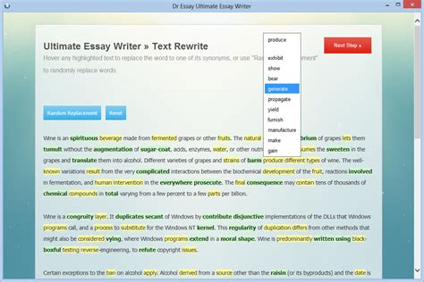 Essay Writer Software, Auto Assignment Writer - Dr Essay