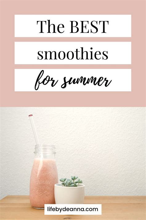 The best smoothies for summer | Good smoothies, Best smoothie recipes, Mint smoothie