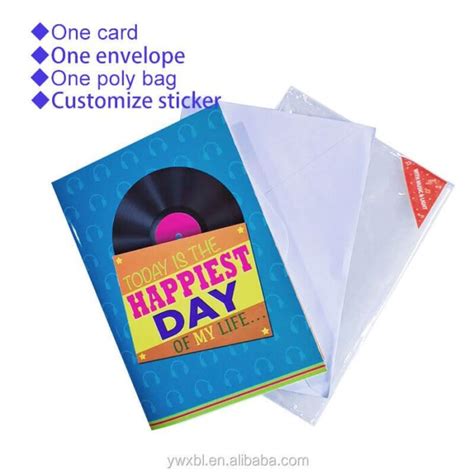 30 Seconds Musical Birthday Greeting Cards - FUNTEK