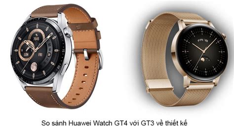 So sánh Huawei Watch GT4 với GT3, có đáng nâng cấp không?