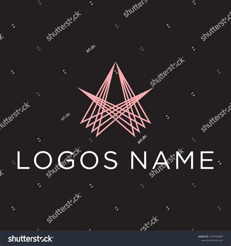 Logo Template Letter Simple Stock Vector (Royalty Free) 1479420887 ...