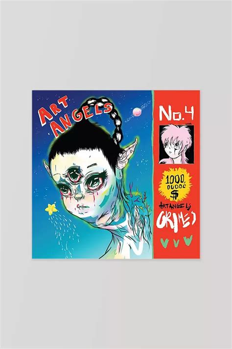 Grimes - Art Angels LP | Urban Outfitters