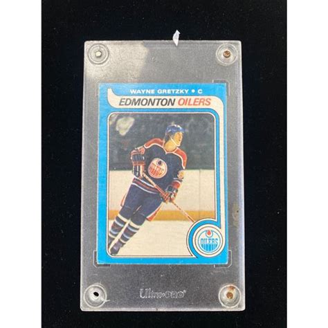 AUTHENTIC 1979 O-PEE-CHEE WAYNE GRETZKY ROOKIE CARD - Able Auctions