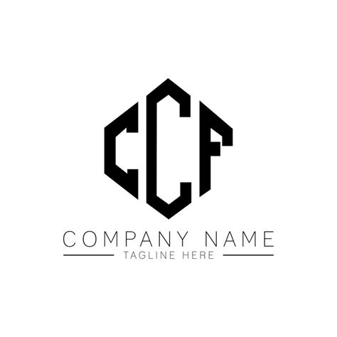 CCF letter logo design with polygon shape. CCF polygon and cube shape logo design. CCF hexagon ...