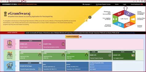 E Gram Swaraj Payment Status, Login at Egramswaraj.gov.in