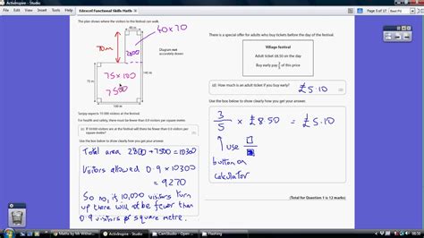 Functional Skills Maths Level 2 Worksheets