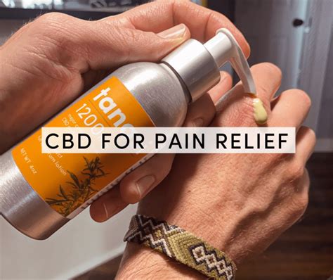 CBD for Pain Relief: One of Cannabidiol's Greatest Potential Benefits