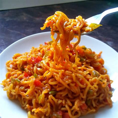 Vegetable Masala Maggi Noodles Recipe | Masala Maggi Noodles - Spoons Of Flavor