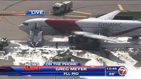 Dynamic Airways Boeing 767 Engine Catches Fire While Taxiing For Takeoff