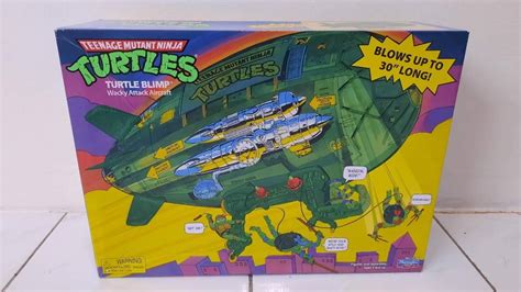 Playmates TMNT Blimp, Hobbies & Toys, Toys & Games on Carousell