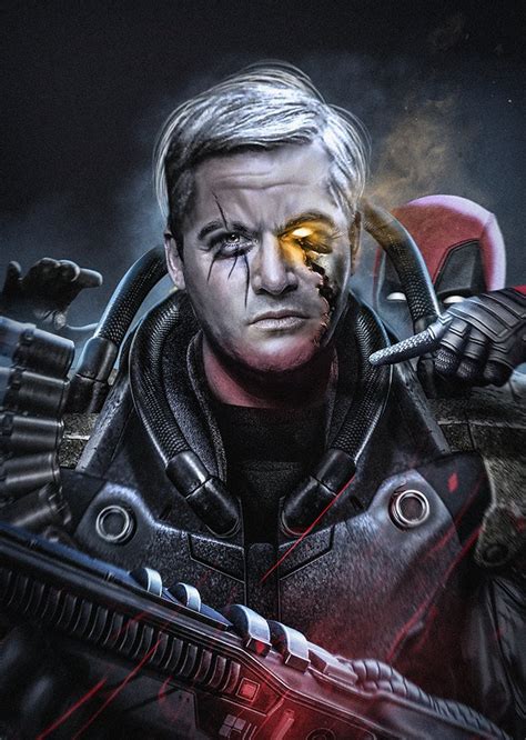 DEADPOOL 2 Fan Art - Kyle Chandler as Cable and Mackenzie Davis as ...