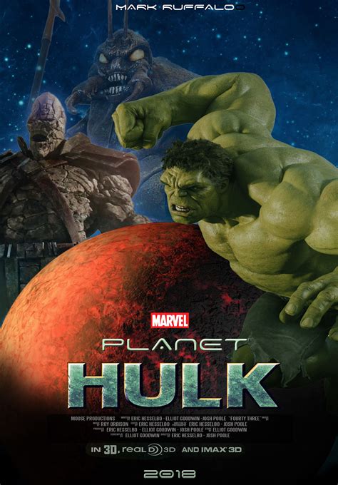 PLANET HULK MOVIE POSTER on Behance