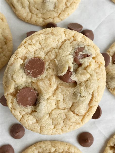 {no egg} Cream Cheese Chocolate Chip Cookies - Together as Family