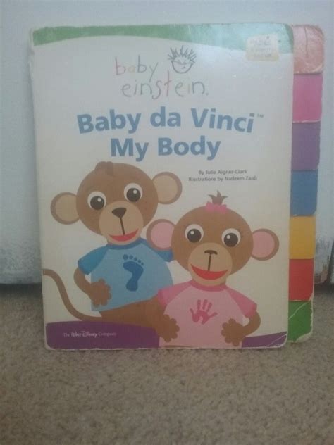 This a book called Baby Da Vinci My Body. Davinci, Clark, Einstein, Book Cover, Illustration ...