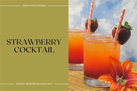 11 Strawberry and Malibu Cocktails to Sip in the Sun | DineWithDrinks