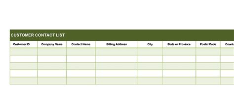 Microsoft Excel Crm Template