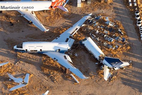 Aerial Image Shows Sad State Of Former United Airlines Boeing 747 ...