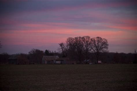 Country Farm Sunset Photograph by Christina Durity | Fine Art America