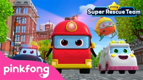 We Are the Super Rescue Team | Super Rescue Team | Car Story & Song | Pinkfong Baby Shark - YouTube