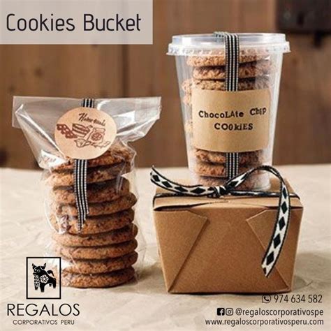 Cookies Bucket Corporativo | Regalos Corporativos Peru