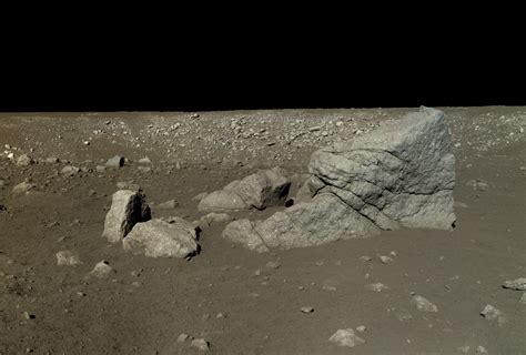 "The Moon's Surface in True Color and High Resolution- China's Yutu Rover" by 0thatguy in space ...