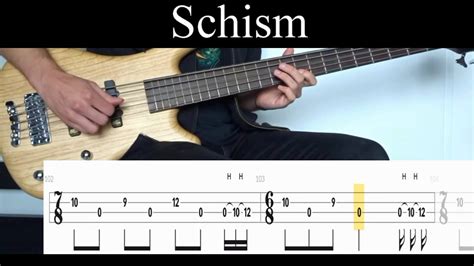 Schism (Tool) - Bass Cover (With Tabs) by Leo Düzey - YouTube