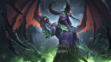 Illidan Stormrage 伊利丹·怒风（2009-2017）, 木讷的王某 WHB on ArtStation at https://www.artstation.com ...