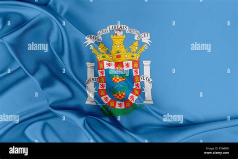 Melilla Flag Stock Photo - Alamy