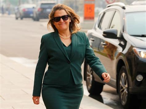 Chrystia Freeland says she doesn't own a car. But she has a chauffeur | Cornwall Standard-Freeholder