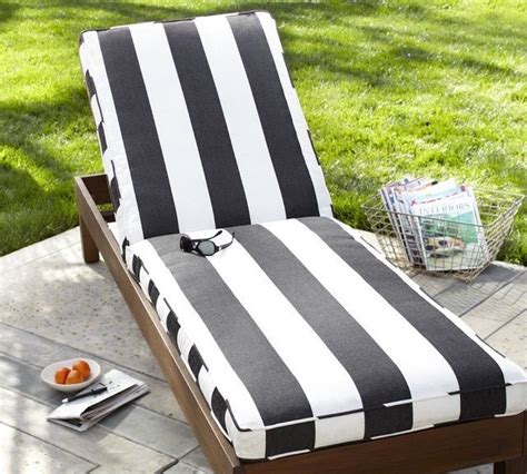 Striped Chaise Lounge Cushions - Home Furniture Design