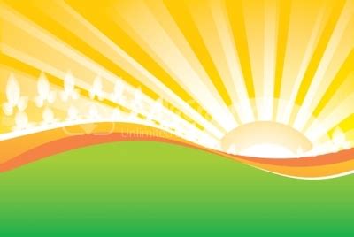 Sunrise vector background - Nature - Stock Graphics