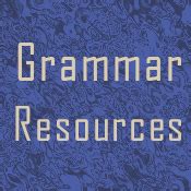 Grammar Resources