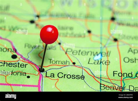 La crosse on a map hi-res stock photography and images - Alamy