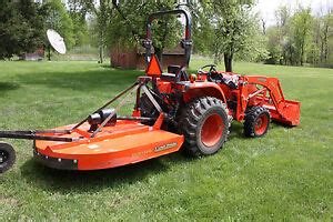 2013 Kubota L3800 Tractor Front End Loader Brush Hog New | eBay