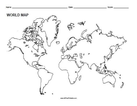 Free Printable World Map – Map Of The Usa With State Names