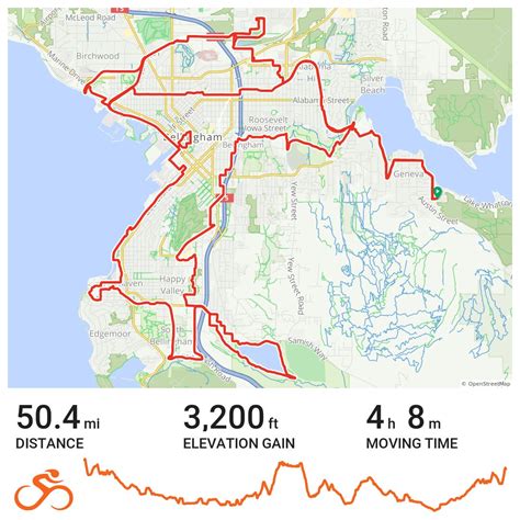 50 Mile Mostly Trail Bellingham Ride - A bike ride in Bellingham, WA