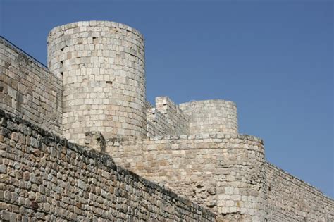 Burgos castle stock photo. Image of castle, autumn, fortification - 7443840