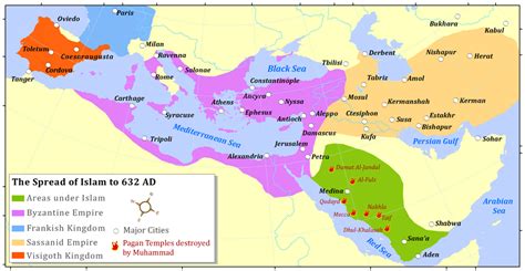 The Rise of Islam | Islam, Spread of islam, Islam beliefs