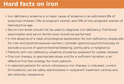 How to administer intravenous iron • The Medical Republic