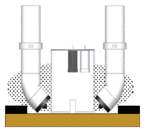 Schematic diagrams of the operation of the integrated component: (a ...