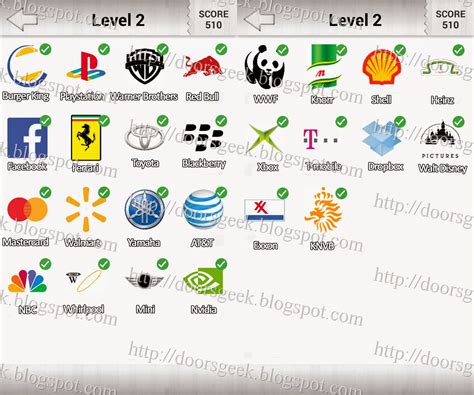 Logo Quiz! Level 2 (Candy Logo) ~ Doors Geek