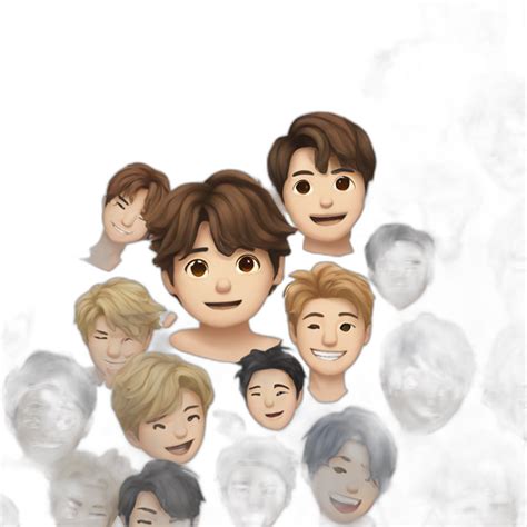 Bts members avatar | AI Emoji Generator