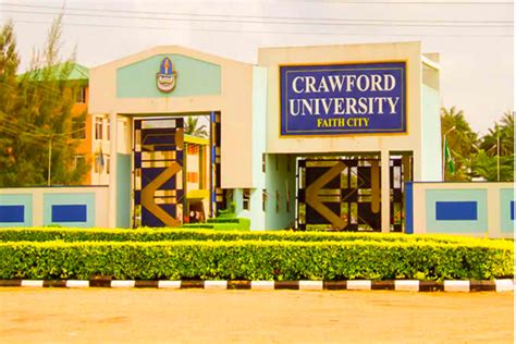 Crawford University Postgraduate Admission Form 2022/2023