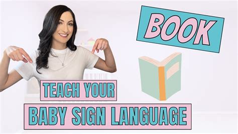 ASL sign for BOOK - Teach Your Baby Sign Language! - YouTube